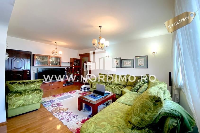 Apartament cu 3 camere semidecomandat, mobilat în Arcul de Triumf