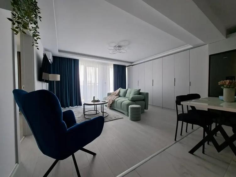 Apartament cu 2 camere decomandat, mobilat în Theodor Pallady