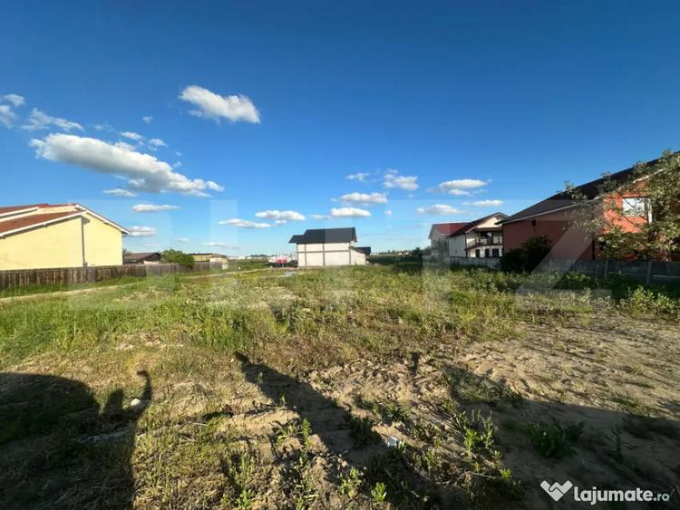 Teren de 1319 mp, în Popoveni