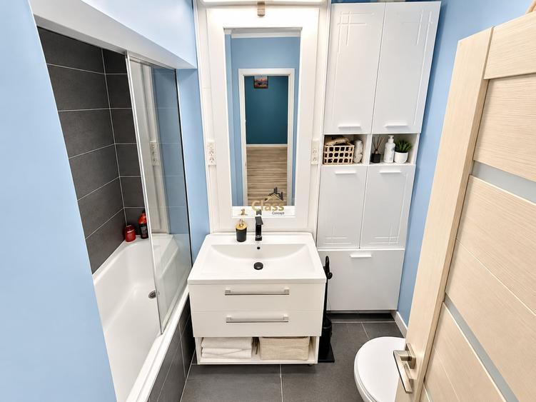 Apartament cu 2 camere decomandat, mobilat în Între Lacuri
