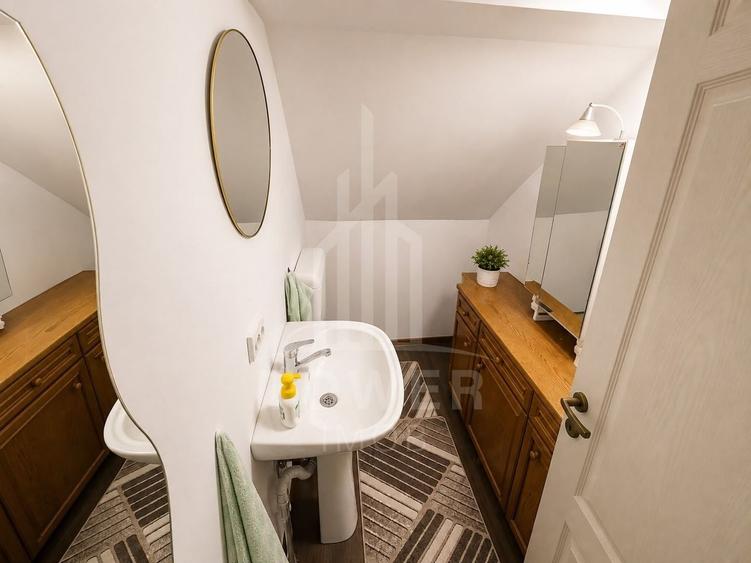 Apartament de închiriat cu 2 camere și mansardă – Cisnădie - 11