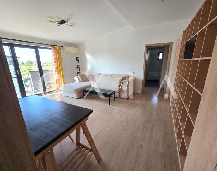 Apartament cu 2 camere semidecomandat, mobilat în Giroc