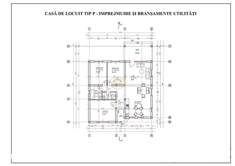 Casă cu 4 camere cu Teren 410 Mp în Bercu Roșu