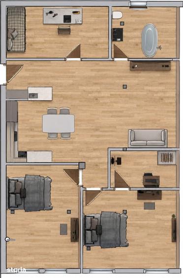 Oportunitate de investitie ! 97 mp open-space la 3 minute de Iulius Ma - 6