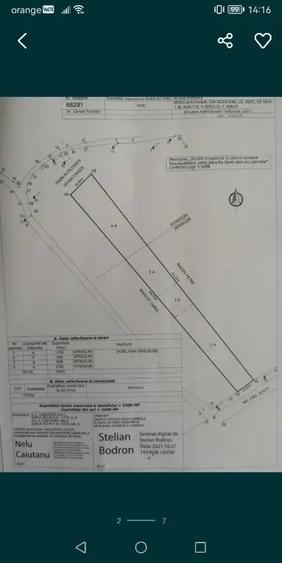 Teren de 3400 mp, în Central