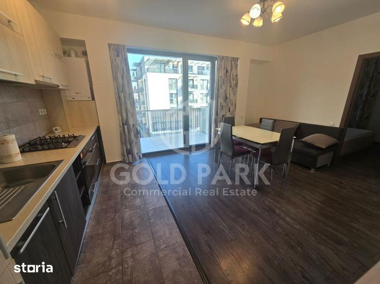 Apartament cu 2 camere semidecomandat în Între Lacuri