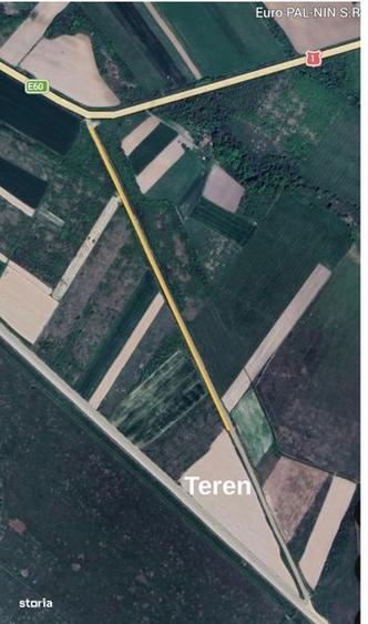 Teren de 8355 mp, în Saca