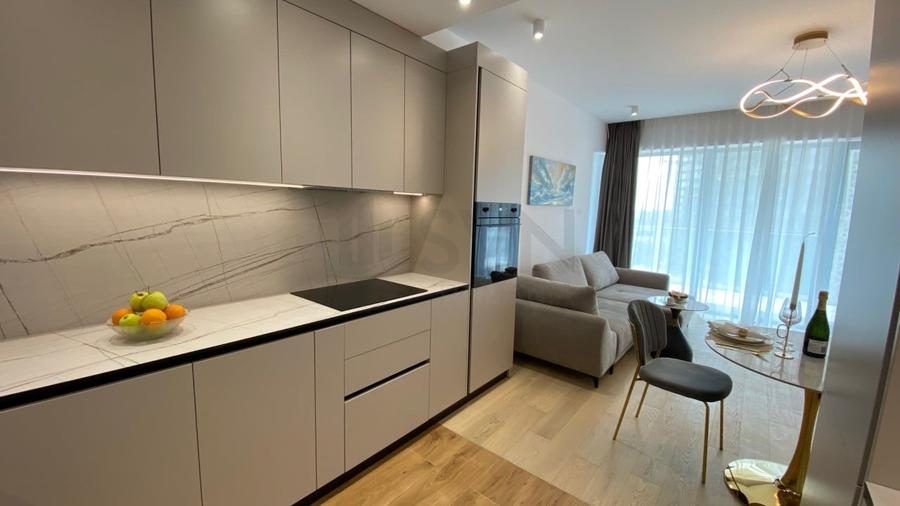 Apartament cu 2 camere semidecomandat, mobilat în Barbu Văcărescu