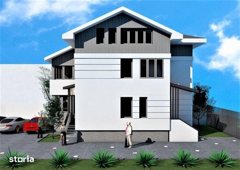 Casă cu 4 camere cu Teren 1623 Mp în Central