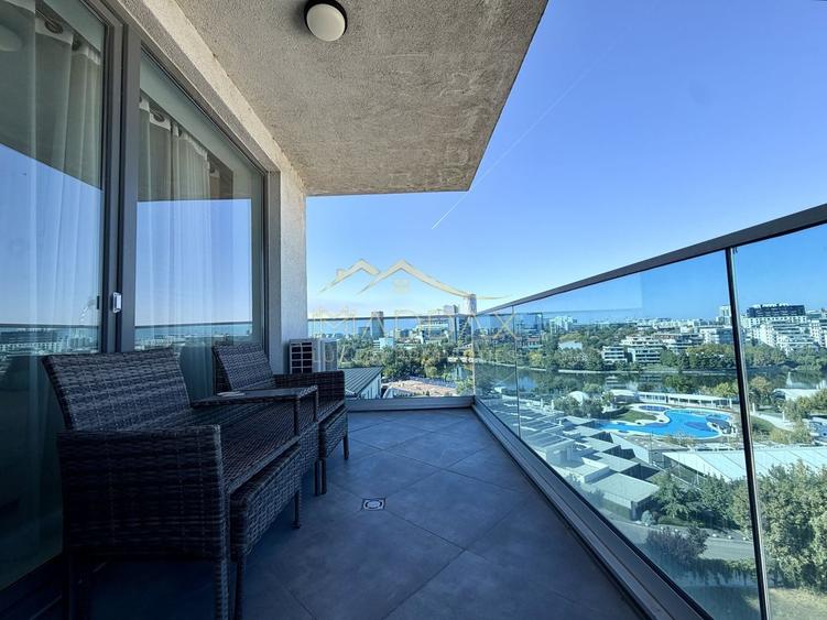 Apartament cu 2 camere decomandat, mobilat în Barbu Văcărescu
