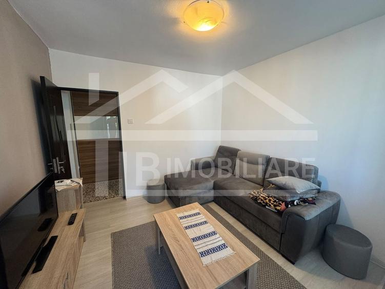 Apartament cu 2 camere decomandat, mobilat în Aleea Carpați