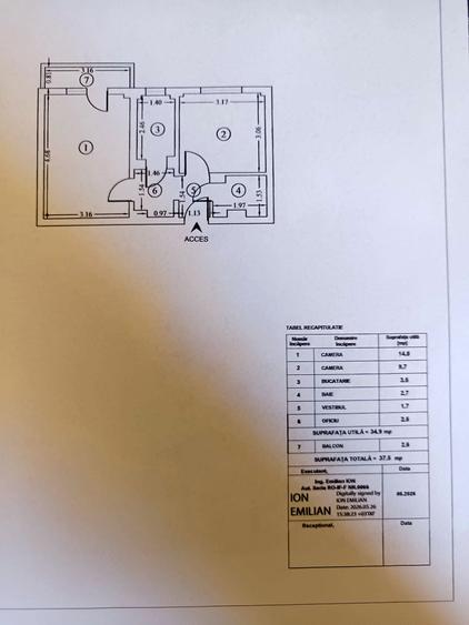 Apartament 2 Camere Decomandat - Zona Mega Mall - Pantelimon - Ideal Investiție! - 2