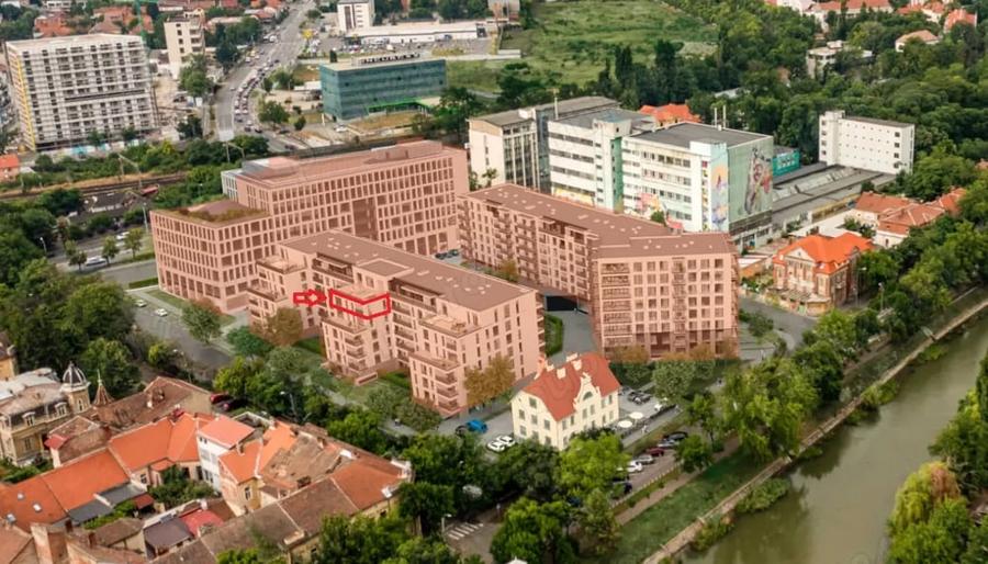 Apartament cu 3 camere decomandat în Vest