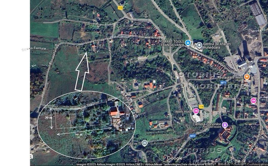 Teren de 1456 mp, în Central