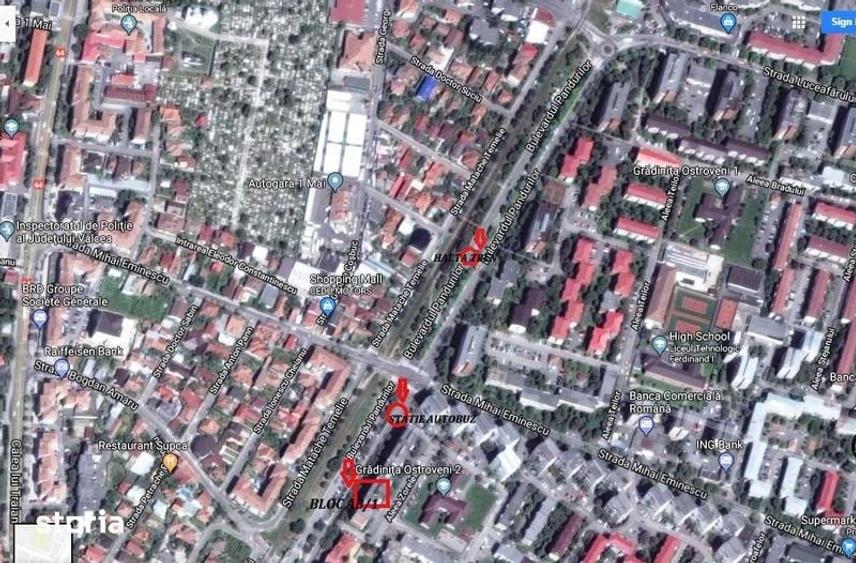 Apartament cu 2 camere decomandat în Ostroveni