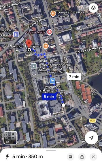 Apartament cu 3 camere decomandat în Central