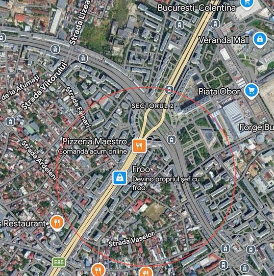 Zona Obor 74 mp vitrina 7 m ideal market - 1