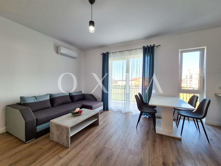 Apartament cu 2 camere semidecomandat, mobilat în Giroc