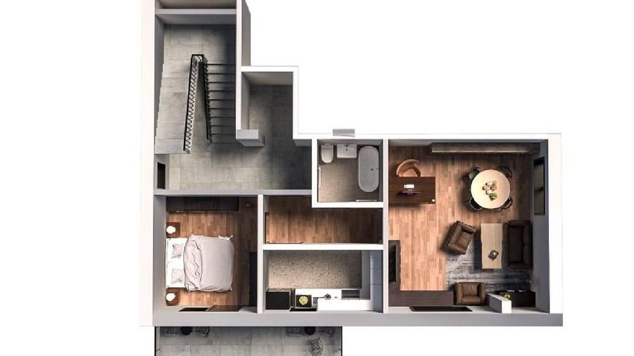Apartament cu 2 camere decomandat în Central