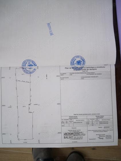 Teren de 3000 mp, în Central