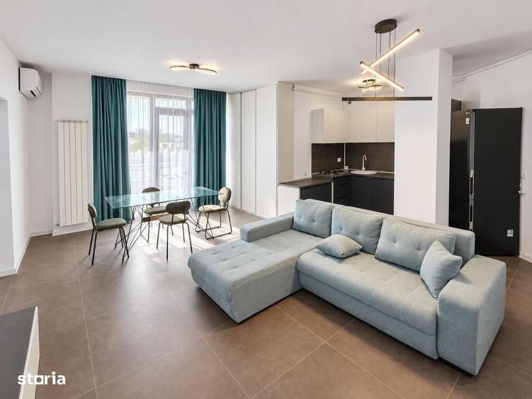 Apartament cu 3 camere în Tunari