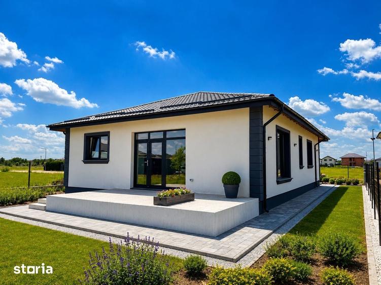 Casă cu 4 camere cu Teren 610 Mp în Tărtășești