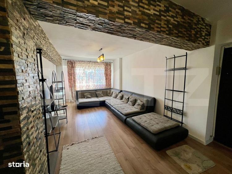 Apartament cu 3 camere semidecomandat în Lăpuș