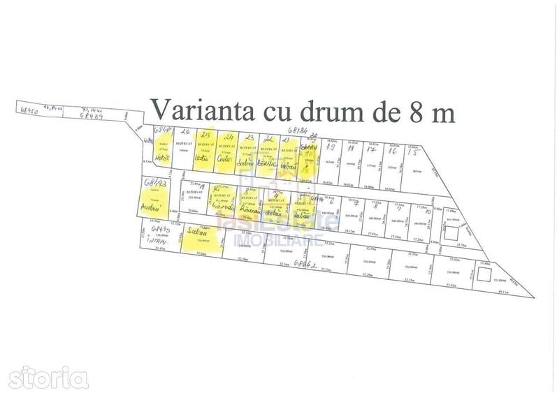 Teren de 500 mp, în Aroneanu