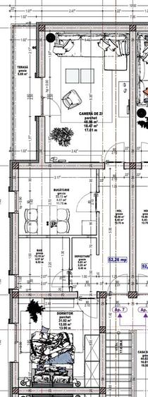 Apartament cu 2 camere decomandat în Calea Urseni