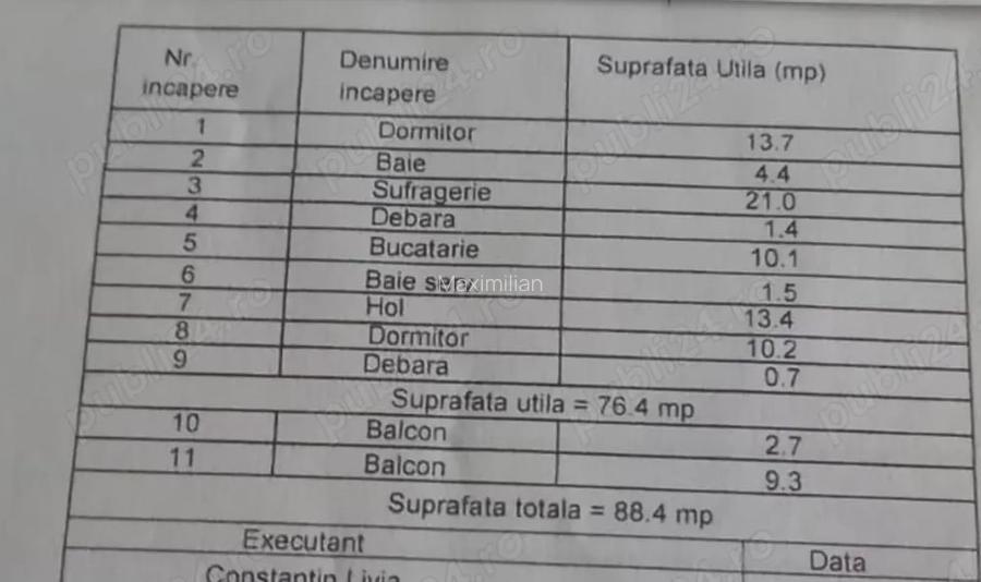 Ap 3 camere, T2, Bd Independentei, Tr Mag