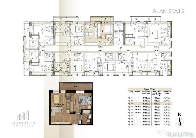 Apartament cu 2 camere decomandat în Orașul Vechi