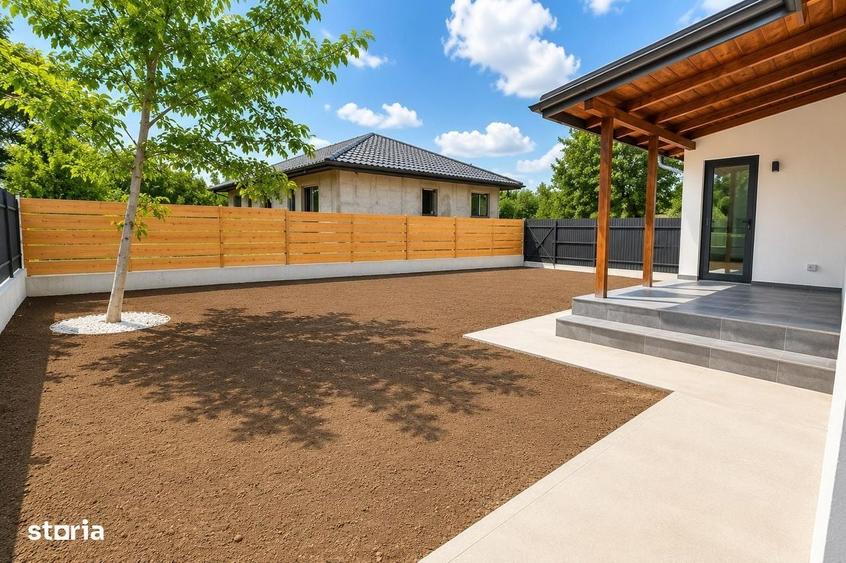 Casă cu 3 camere cu Teren 460 Mp în Miroslava