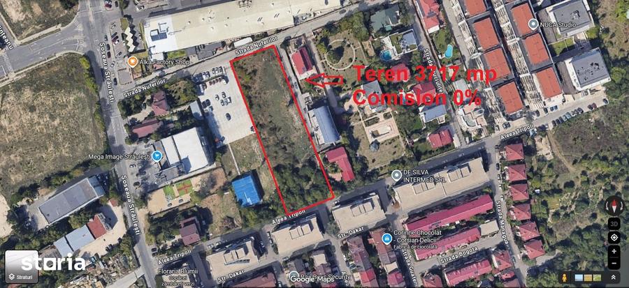Teren de 3717 mp, în Dămăroaia