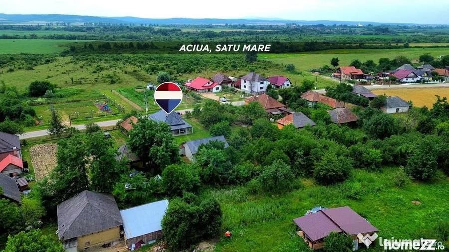 Casă cu 3 camere cu Teren 1500 Mp în Aciua