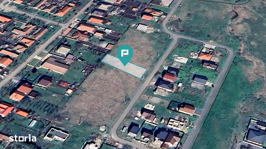 Teren de 1000 mp, în Fântânele