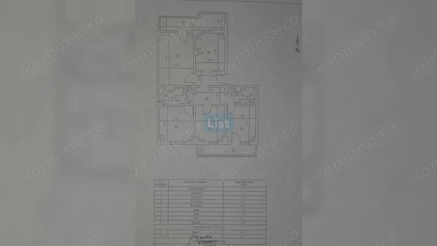 Apartament cu 4 camere decomandat în Sud