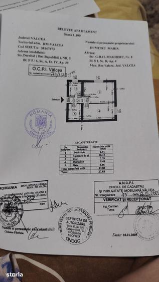 Apartament cu 2 camere în Nord