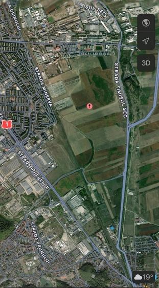 Teren Construcții intravilan de 3921 mp, în Centură