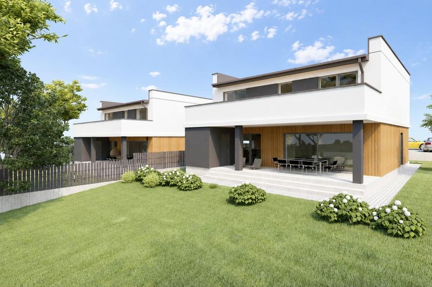 Casă individuală cu 5 camere cu Teren 670 Mp în Cetate