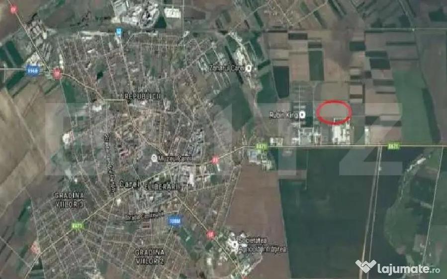 Teren intravilan industrial de vanzare 108.780 mp C - 1