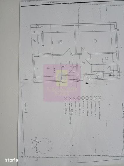 Apartament cu 3 camere decomandat în Berceni