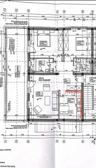 Apartament cu 3 camere decomandat în Giroc