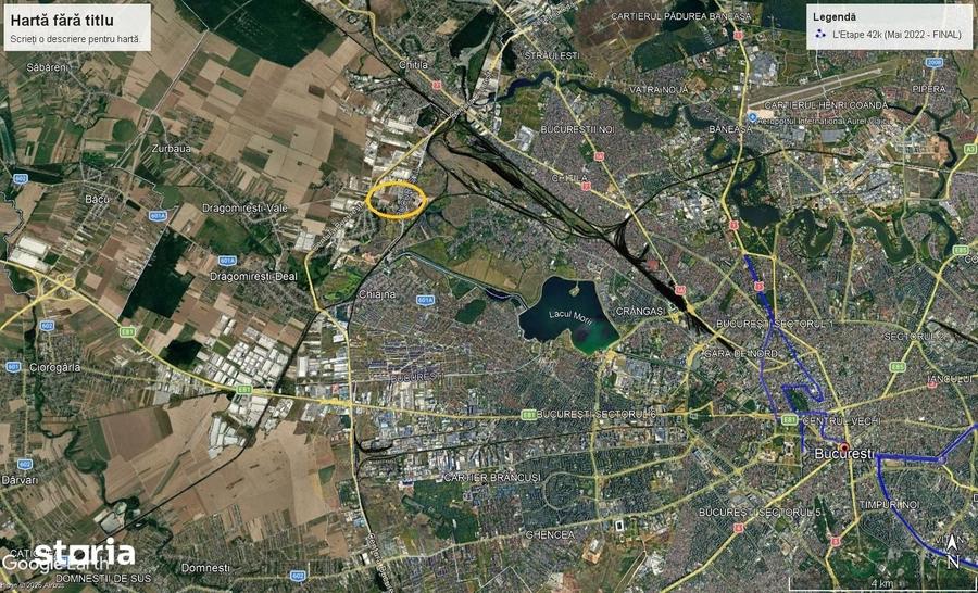 Teren de 35000 mp, în Nord