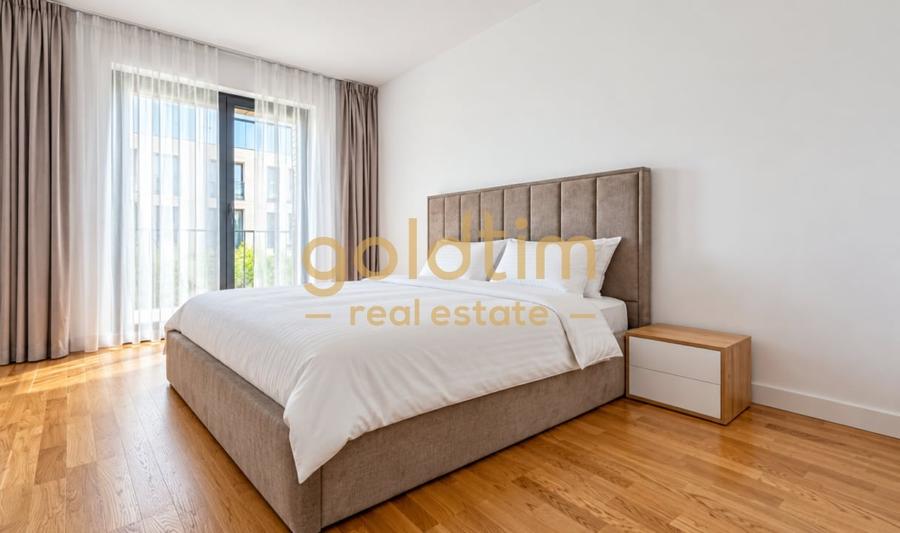 Apartament cu 2 camere semidecomandat, mobilat în Pipera