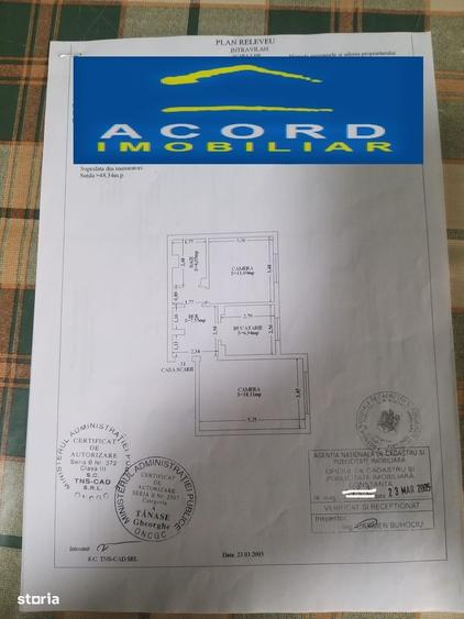 Apartament cu 2 camere decomandat, mobilat în Faleza Nord