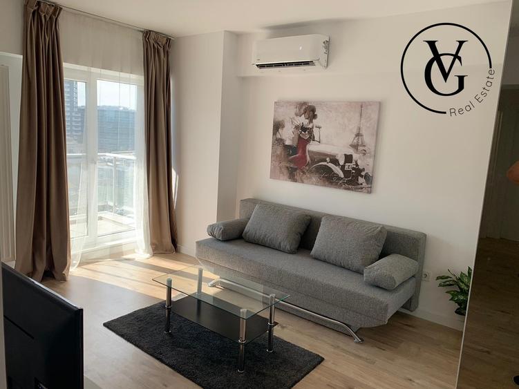 Apartament cu 2 camere decomandat, mobilat în Barbu Văcărescu
