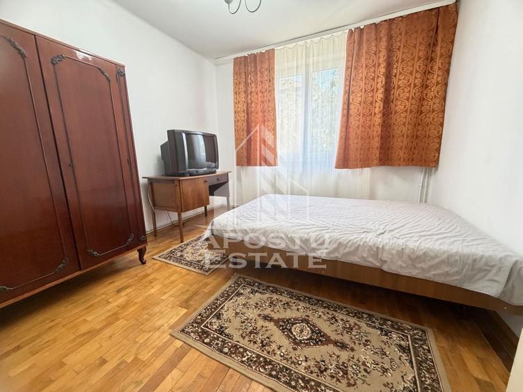 Apartament cu 2 camere semidecomandat în Central