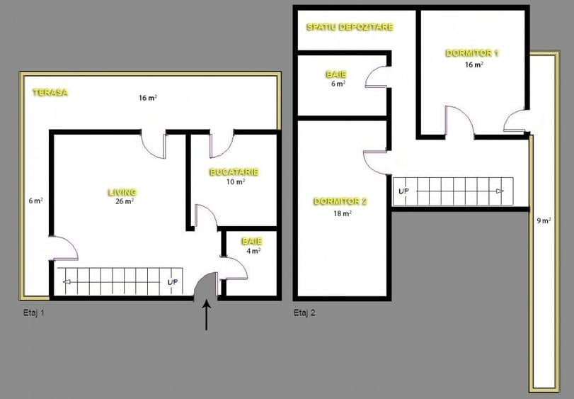 Apartament cu 3 camere decomandat, mobilat în Bragadiru