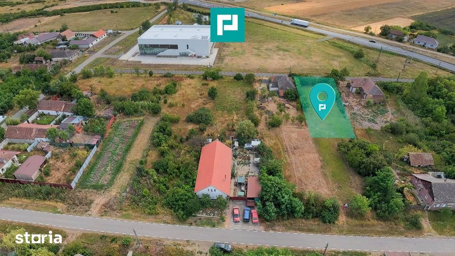 Teren de 714 mp, în Mădăras