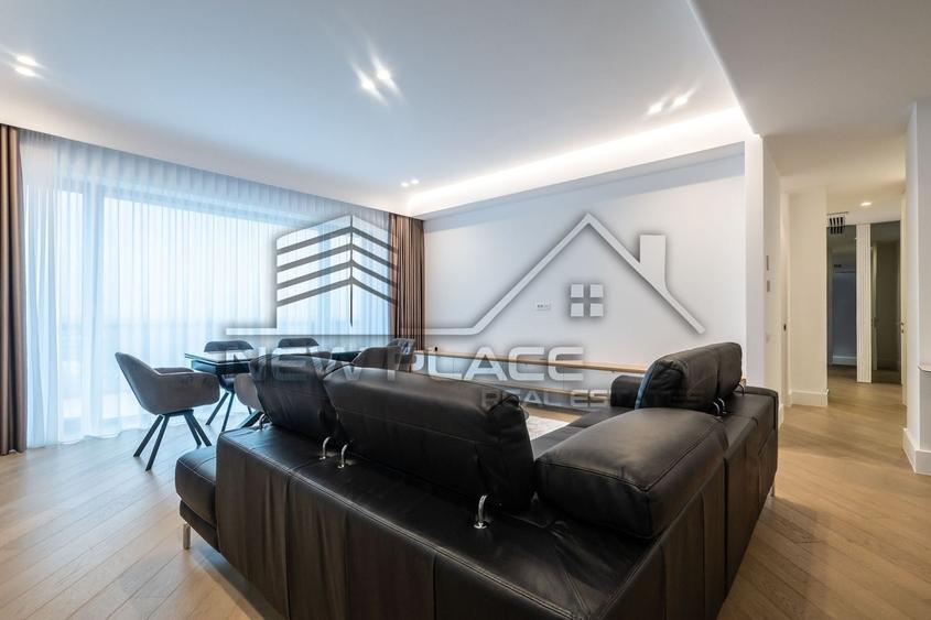 Apartament cu 3 camere decomandat, mobilat în Pipera